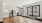 a kitchen with white cabinets