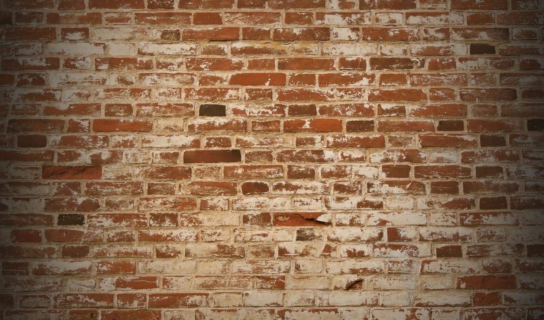 a brick wall