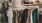 a closet full of clothes